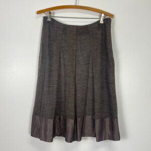 People Like Frank Wool Blend Skirt